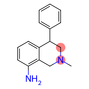 2-甲基-4-苯基-8-氨基-1,2,3,4-四氢异喹啉