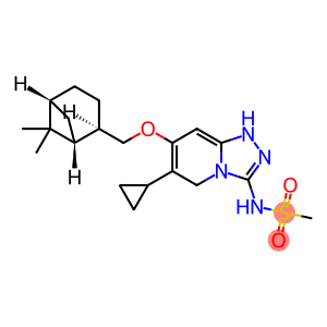 Methanesulfonamide, N-[6-cyclopropyl-7-[[(1R,2R,5R)-6,6-dimethylbicyclo[3.1.1]hept-2-yl]methoxy]-1,5-dihydro-1,2,4-triazolo[4,3-a]pyridin-3-yl]-
