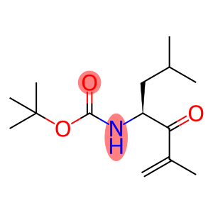 tert-butyl-[(1S)-3-methyl-1-(2-methylpropyl)-2-oxobut-3-en-1-yl]carbamate