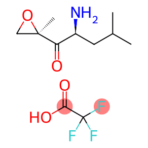 卡菲佐咪中间体,(2S)-2-氨基-4-甲基-1-[(2R)-2-甲基环氧乙烷基]-1-戊酮三氟乙酸盐