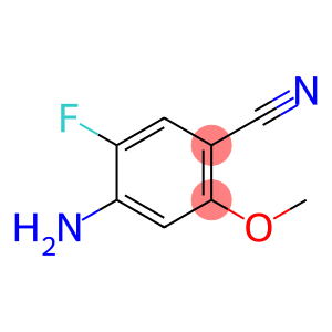 4-氨基-5-氟-2-甲氧基苄腈