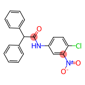 N-{4-chloro-3-nitrophenyl}-2,2-diphenylacetamide