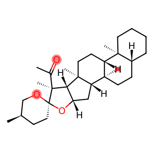 Ketone, methyl 5α-spirostan-20-yl, (20R,25R)- (8CI)
