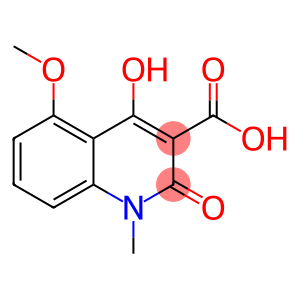 3-Quinolinecarboxylic acid, 1,2-dihydro-4-hydroxy-5-Methoxy-1-Methyl-2-oxo-