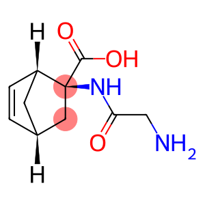Bicyclo[2.2.1]hept-5-ene-2-carboxylic acid, 2-[(2-aminoacetyl)amino]-, (1R,2S,4R)-rel-