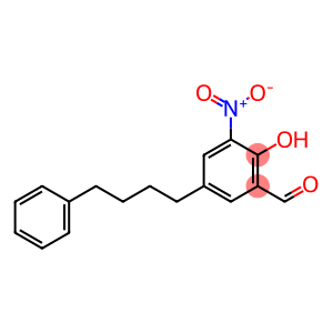 2-Hydroxy-3-nitro-5-(4-phenylbutyl)benzaldehyde