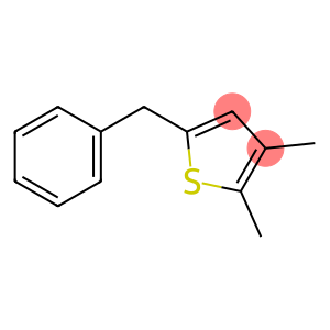 Thiophene, 2,3-dimethyl-5-(phenylmethyl)-