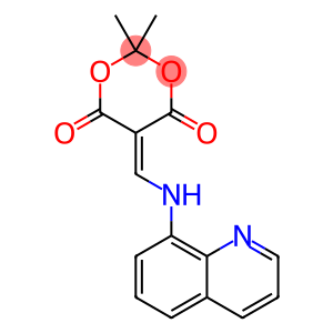 2,2-Propanediol cyclic [(8-quinolylamino)methylene]malonate
