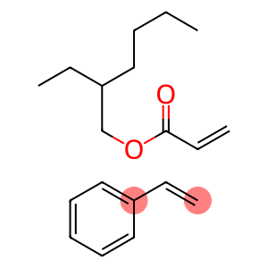 2-丙烯酸-2-乙基己酯与苯乙烯的聚合物