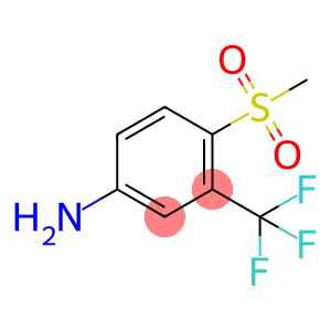 4-methylsulfonyl-3-(trifluoromethyl)aniline