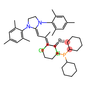 Ruthenium,[1,3-bis(2,4,6-trimethylphenyl)-2-imidazolidinylidene]dichloro(3-methyl-2-buten-1-ylidene)(tricyclohexylphosphine)-,(SP-5-41)-