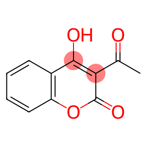 2H-1-benzopyran-2-one, 3-acetyl-4-hydroxy-