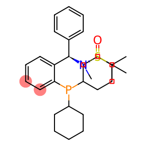 [S(R)]-N-[(R)-[2-(Dicyclohexylphosphino)phenyl]phenylmethyl]-N,2-dimethyl-2-propanesulfinamide