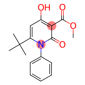 methyl 6-tert-butyl-4-hydroxy-2-oxo-1-phenyl-1,2-dihydro-3-pyridinecarboxylate