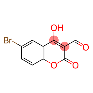 2H-1-Benzopyran-3-carboxaldehyde, 6-bromo-4-hydroxy-2-oxo-