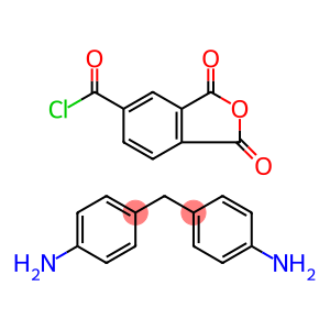 5-Isobenzofurancarbonyl chloride, 1,3-dihydro-1,3-dioxo-, polymer with 4,4-methylenebisbenzenamine