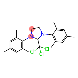 Imidazolidine, 2-(trichloromethyl)-1,3-bis(2,4,6-trimethylphenyl)-