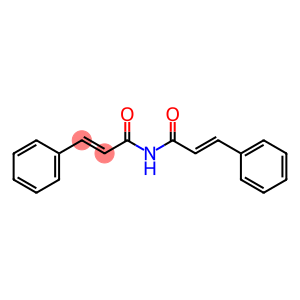 2-Propenamide, N-(1-oxo-3-phenyl-2-propenyl)-3-phenyl-, (E,E)- (9CI)