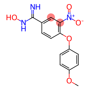 Benzenecarboximidamide, N-hydroxy-4-(4-methoxyphenoxy)-3-nitro-