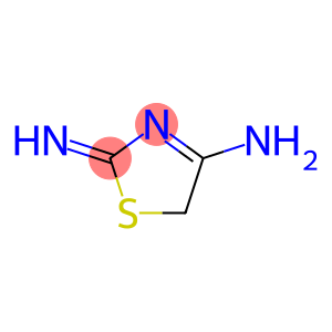 4-Imino-4,5-dihydrothiazol-2-amine