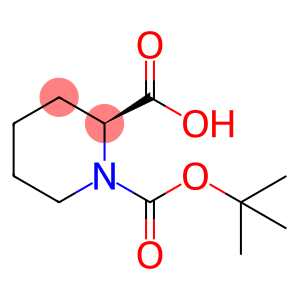 (S)-N-t-Butyloxycarbonyl-piperidine-2-carboxylic acid, Boc-L-pipecolic acid