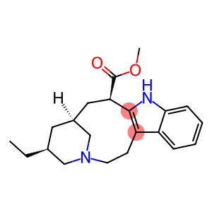2H-3,7-Methanoazacycloundecino[5,4-b]indole-9-carboxylic acid, 5-ethyl-1,4,5,6,7,8,9,10-octahydro-, methyl ester, [5S-(5R*,7R*,9S*)]- (9CI)