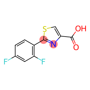 4-Thiazolecarboxylic acid, 2-(2,4-difluorophenyl)-