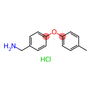 [4-(4-methylphenoxy)phenyl]methanamine,hydrochloride