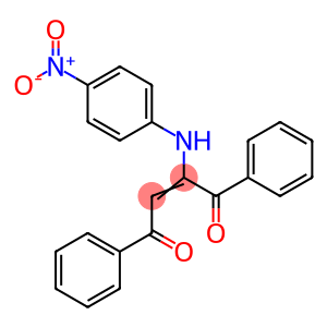 2-Butene-1,4-dione, 2-(p-nitroanilino)-1,4-diphenyl- (8CI)