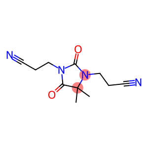 1,3-Imidazolidinedipropanenitrile, 4,4-dimethyl-2,5-dioxo-