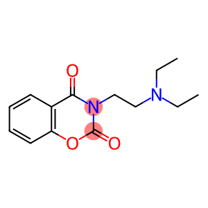2H-1,3-Benzoxazine-2,4(3H)-dione, 3-[2-(diethylamino)ethyl]-