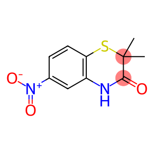 2,2-dimethyl-6-nitro-2H-1,4-benzothiazin-3(4H)-one