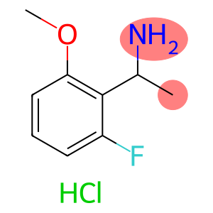 Benzenemethanamine, 2-fluoro-6-methoxy-α-methyl-, hydrochloride (1:1)