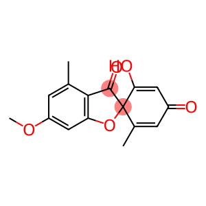 2'-Hydroxy-6-methoxy-4,6'-dimethylspiro[benzofuran-2(3H),1'-[2,5]cyclohexadiene]-3,4'-dione
