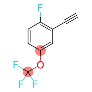 2-ethynyl-1-fluoro-4-(trifluoromethoxy)benzene