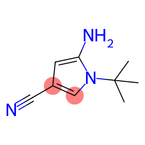 5-amino-1-tert-butyl-3-pyrrolecarbonitrile