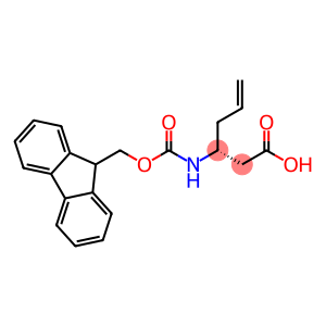5-Hexenoic  acid,  3-[[(9H-fluoren-9-ylmethoxy)carbonyl]amino]-,  (3R)-