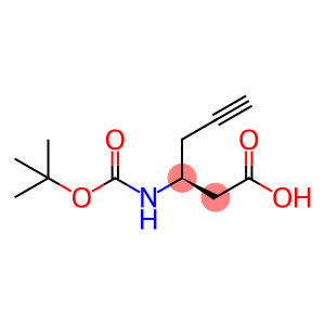 N-T-BUTOXYCARBONYL-(S)-3-AMINO-5-HEXYNOIC ACID