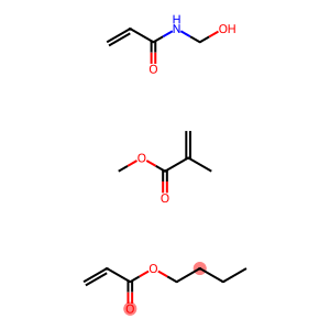 2-Propenoic acid, 2-methyl-, methyl ester, polymer with butyl 2-propenoate and N-(hydroxymethyl)-2-propenamide
