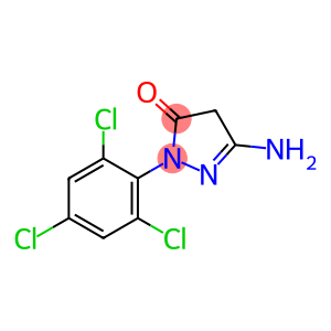 1-(2,4,6-Trichlorophenyl)-3-amino-pyrazolin-5-one