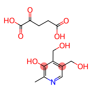(5-Hydroxy-6-methylpyridine-3,4-diyl)-dimethanol 2-oxopentanedioate