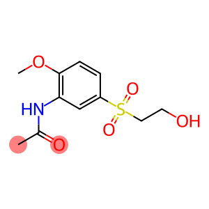 3-(Acetylamino)-4-methoxyphenyl 2-hydroxyethyl sulfone