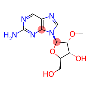 2-AMINO-9-(2-O-METHYL-BETA-D-RIBOFURANOSYL)PURINE