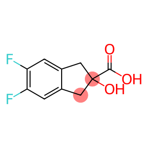 5,6-Difluoro-2-hydroxy-2,3-dihydro-1H-indene-2-carboxylic acid