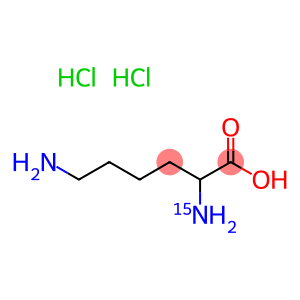 DL-赖氨酸-2-15N 二盐酸盐