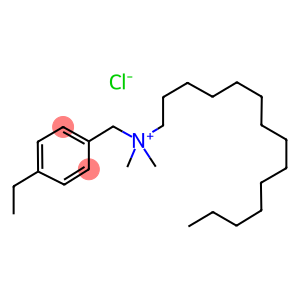 Benzenemethanaminium, ar-ethyl-N,N-dimethyl-N-tetradecyl-, chloride