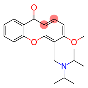 4-(Diisopropylamino)methyl-3-methoxy-9H-xanthen-9-one