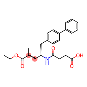 2-Pentenoic acid, 5-[1,1'-biphenyl]-4-yl-4-[(3-carboxy-1-oxopropyl)amino]-2-methyl-, 1-ethyl ester, (4R)-