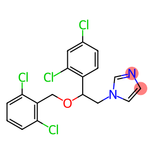 1-(2,4-Dichlorophenyl)-1-[(2,6-dichlorophenyl)methoxy]-2-(1H-imidazole-1-yl)ethane