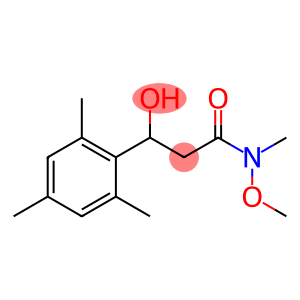 3-Hydroxy-3-mesityl-N-methoxy-N-methylpropanamide